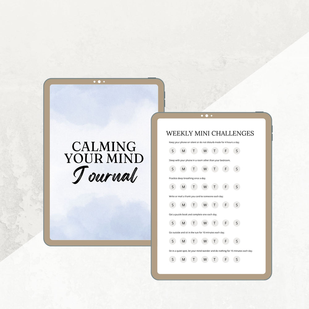 Calming Your Mind Journal - creazives