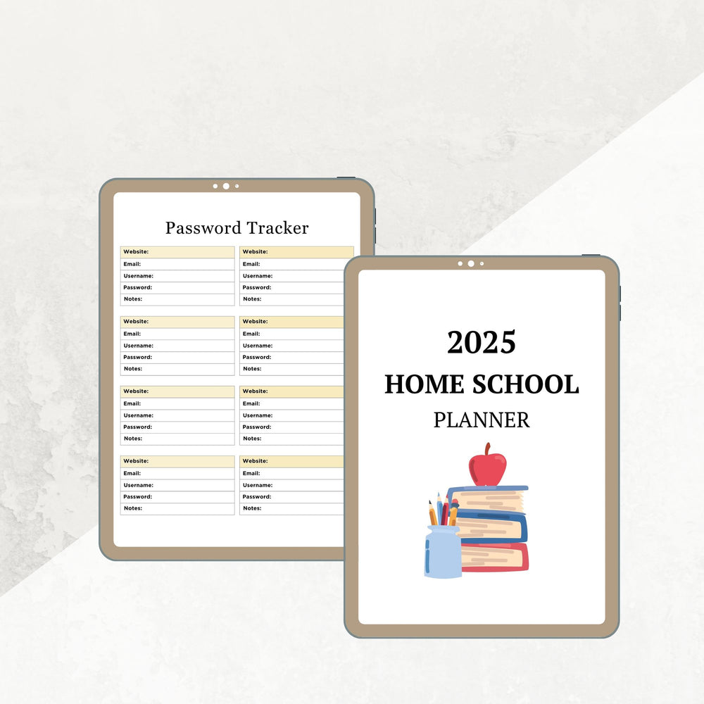 2025 HOMESCHOOL PLANNER - creazives