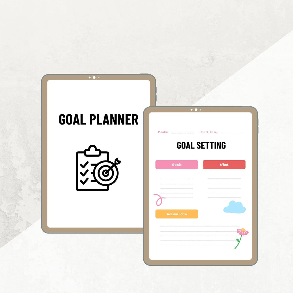 Goal Planner Colorful - creazives