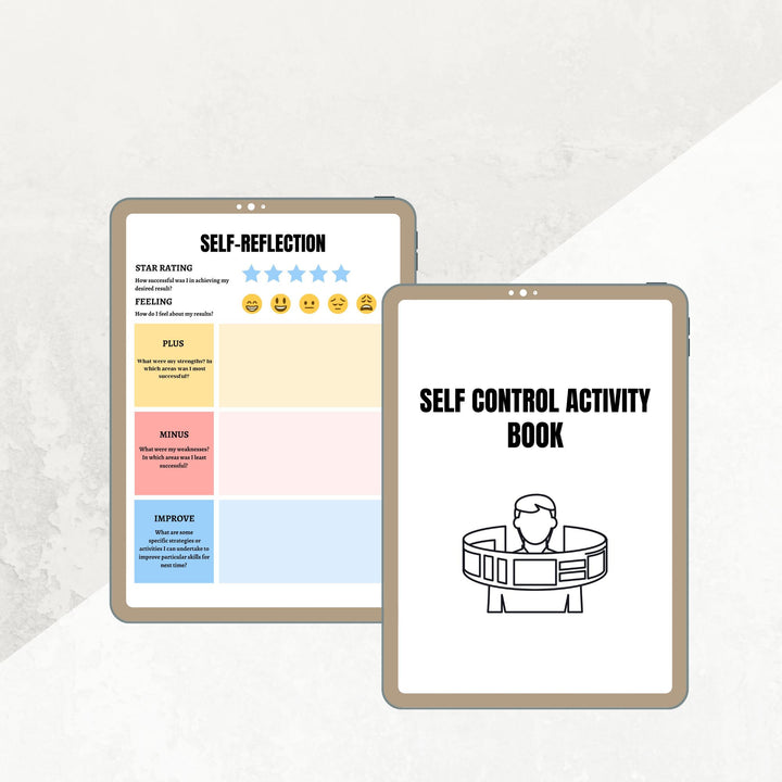 SELF CONTROL ACTIVITY BOOK - creazives
