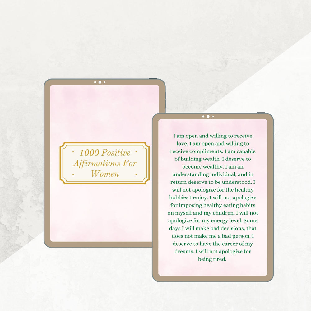 1000 Positive Affirmations For Women - creazives