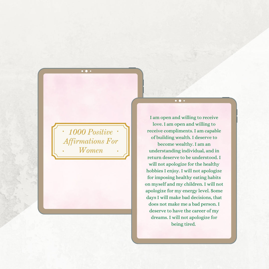 1000 Positive Affirmations For Women - creazives