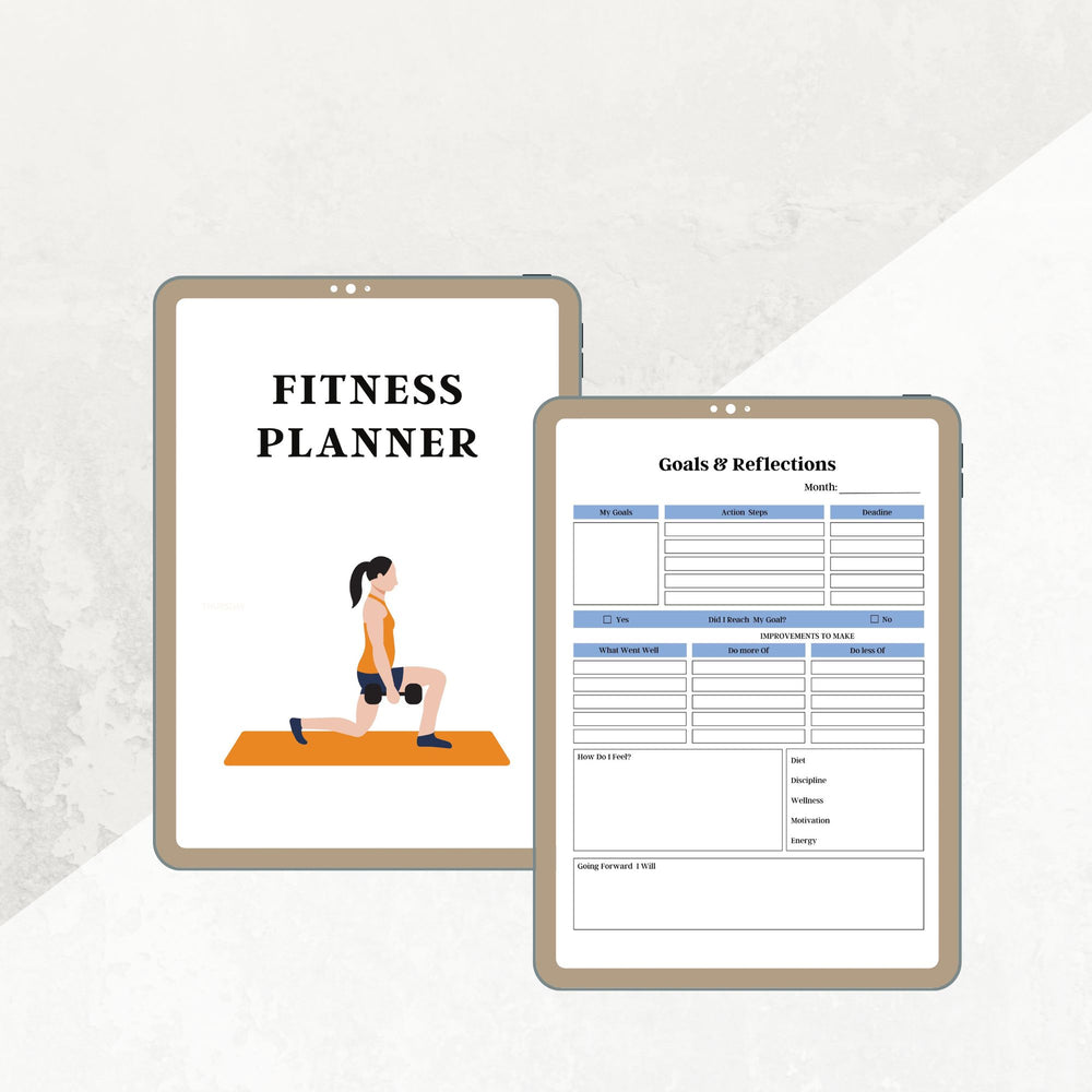 Fitness Planner Bundle - creazives