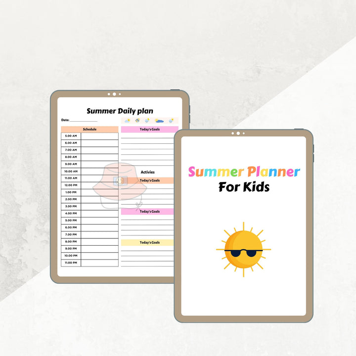 Summer Planner For