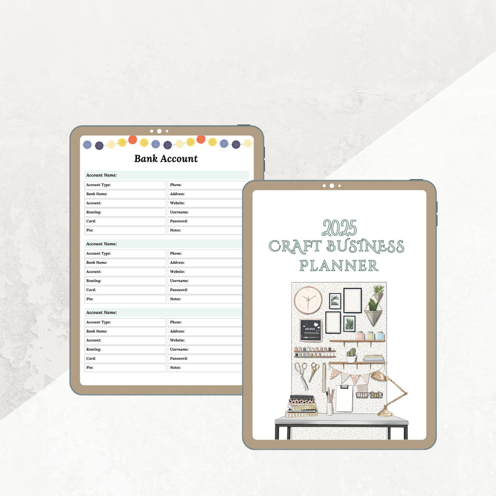 2025 CRAFT BUSINESS PLANNER - creazives