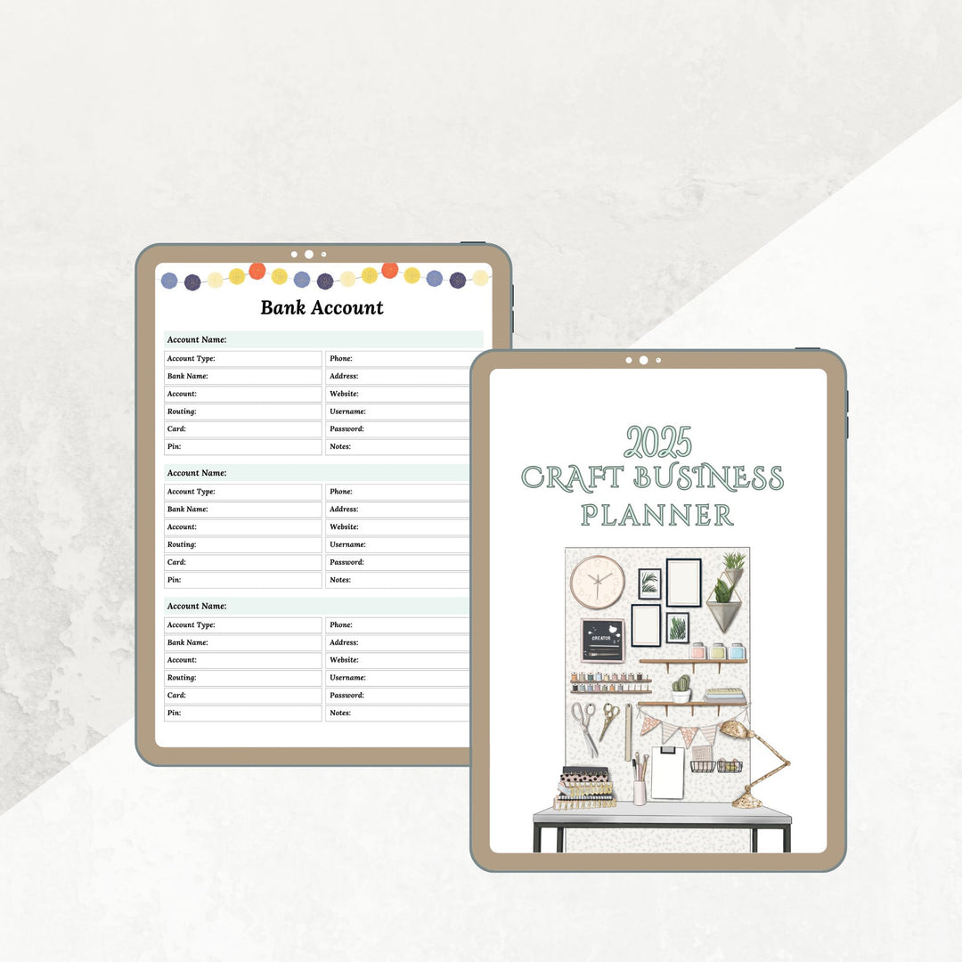 2025 CRAFT BUSINESS PLANNER - creazives