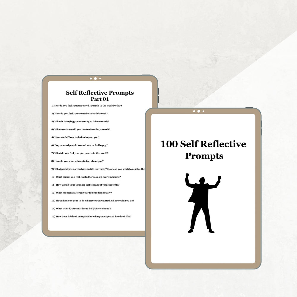 100 Self Reflective Prompts - creazives