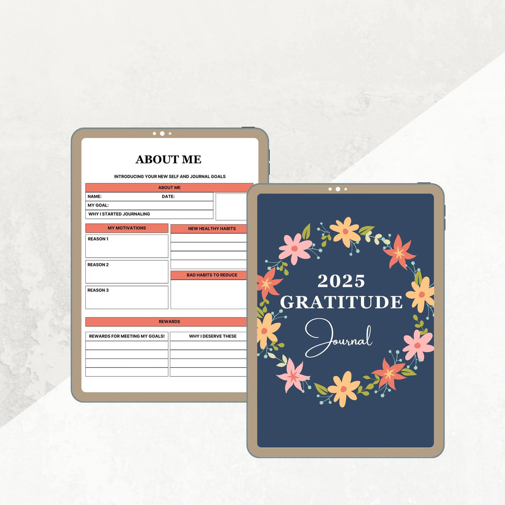 2025 GRATITUDE JOURNAL - creazives