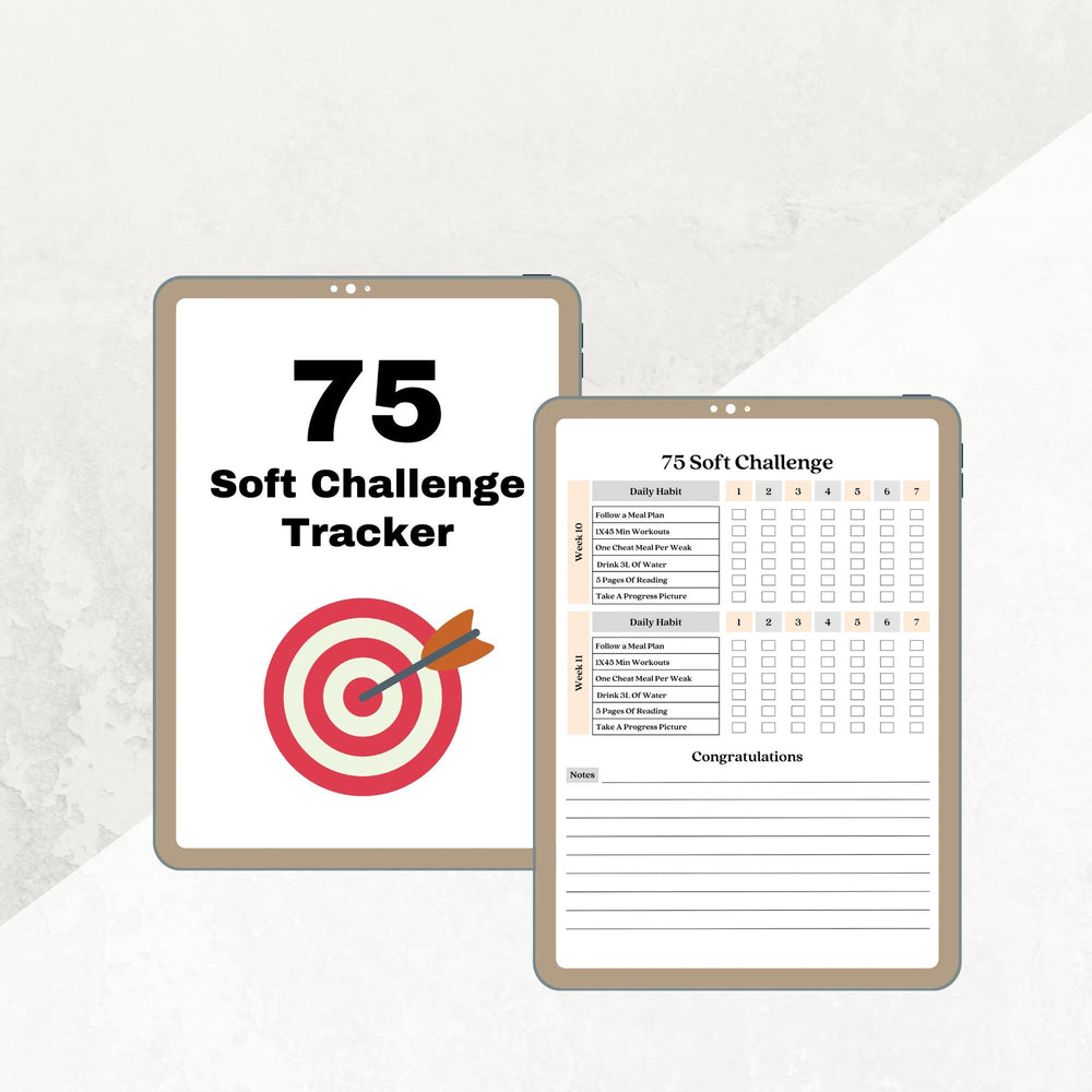 75 Soft Challenge Tracker - creazives