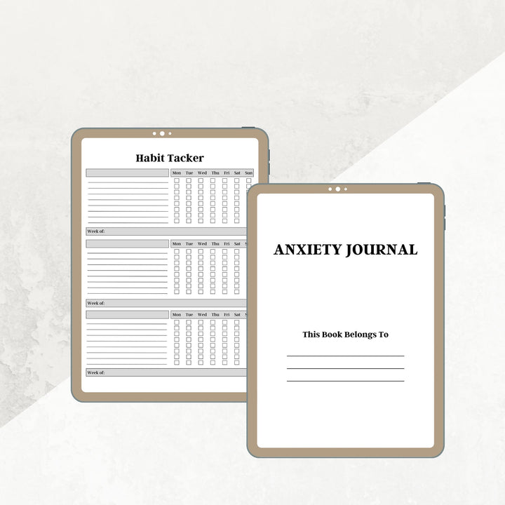 ANXIETY JOURNAL - creazives