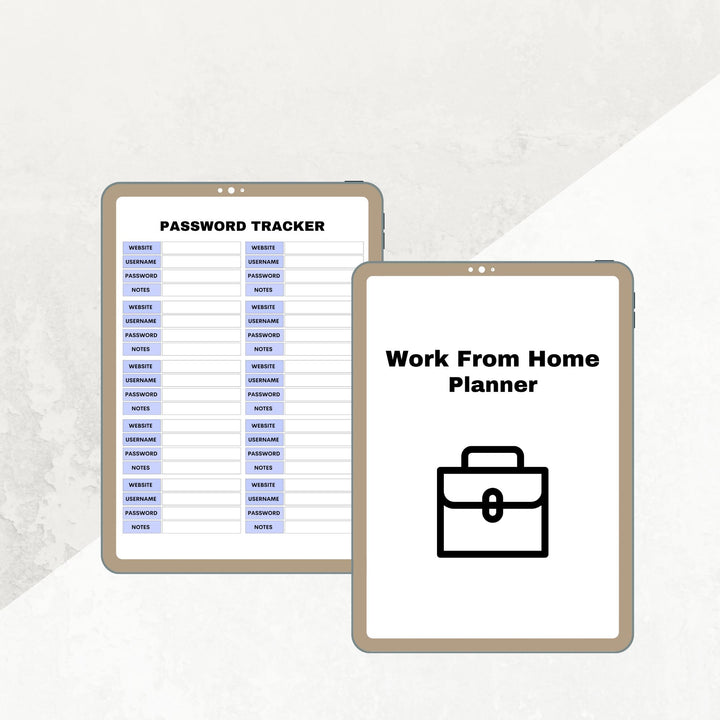 Work From Home Planner