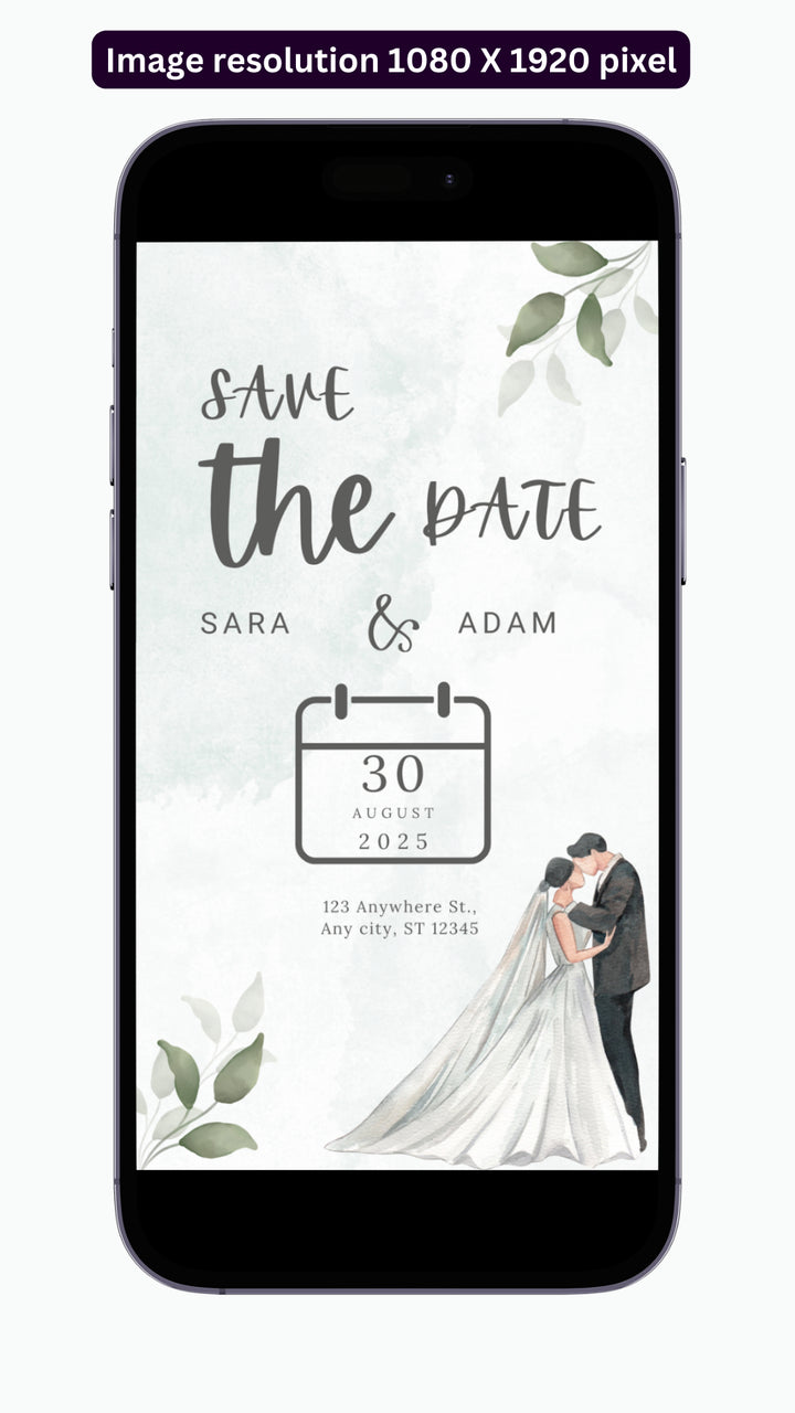 Save The Date Post - Image Personalized - creazives