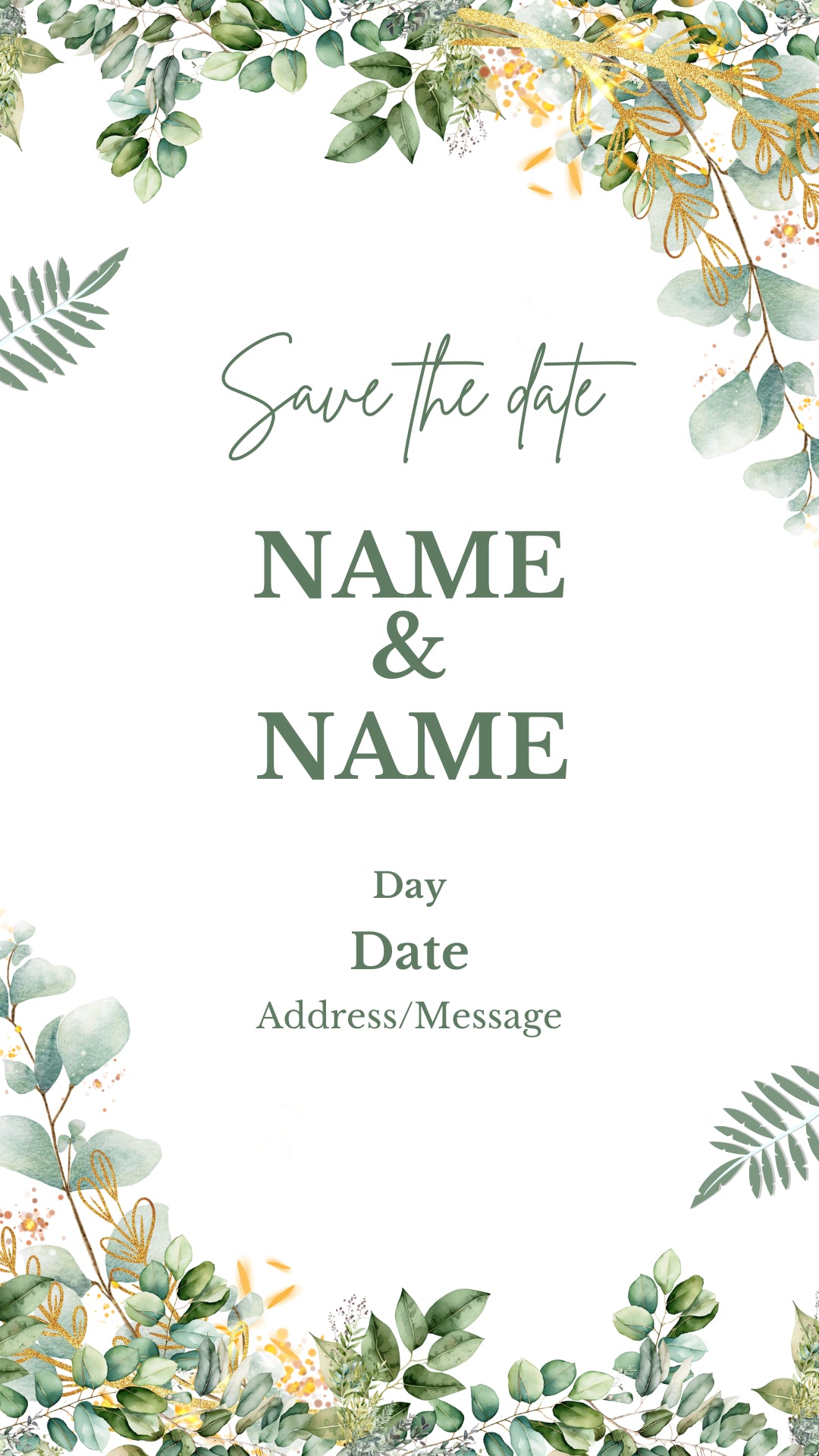 Save The Date Post - Image Personalized - creazives