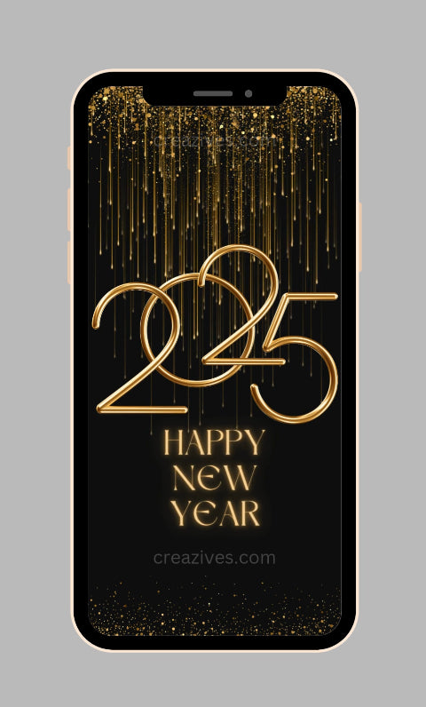 New Year Greetings Card digital - Post Video - creazives