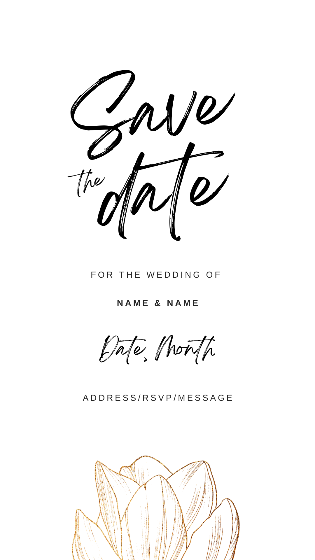 Save The Date Post - Image Personalized - creazives