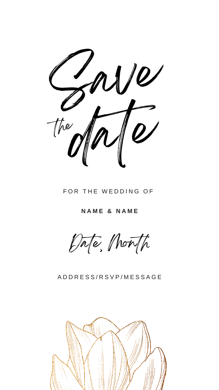 Save The Date Post - Image Personalized - creazives