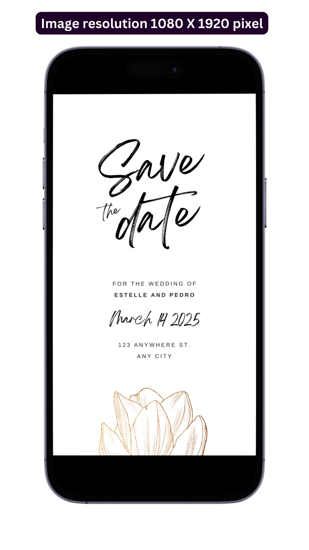 Save The Date Post - Image Personalized - creazives