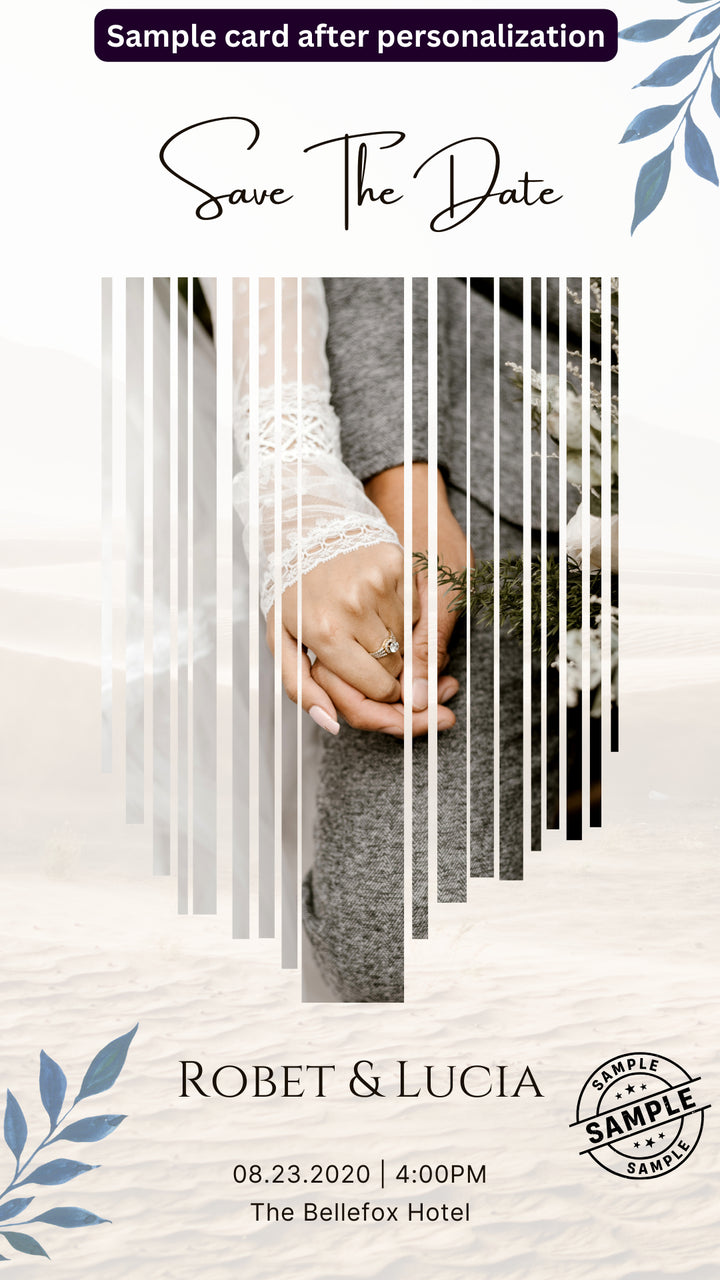 Save The Date Post - Image Personalized - creazives