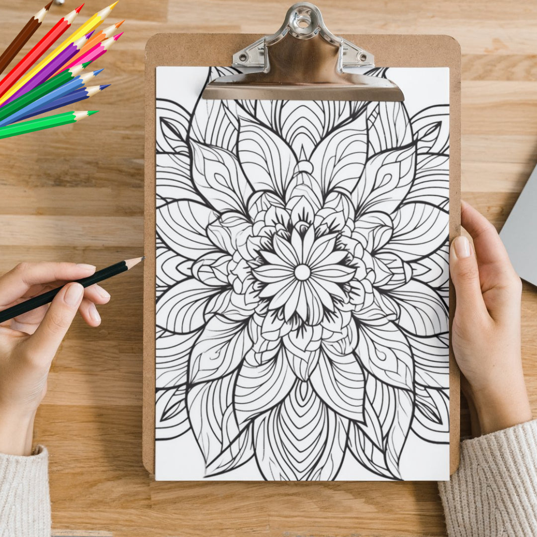 Mandela Coloring Page - Classic 38 - creazives