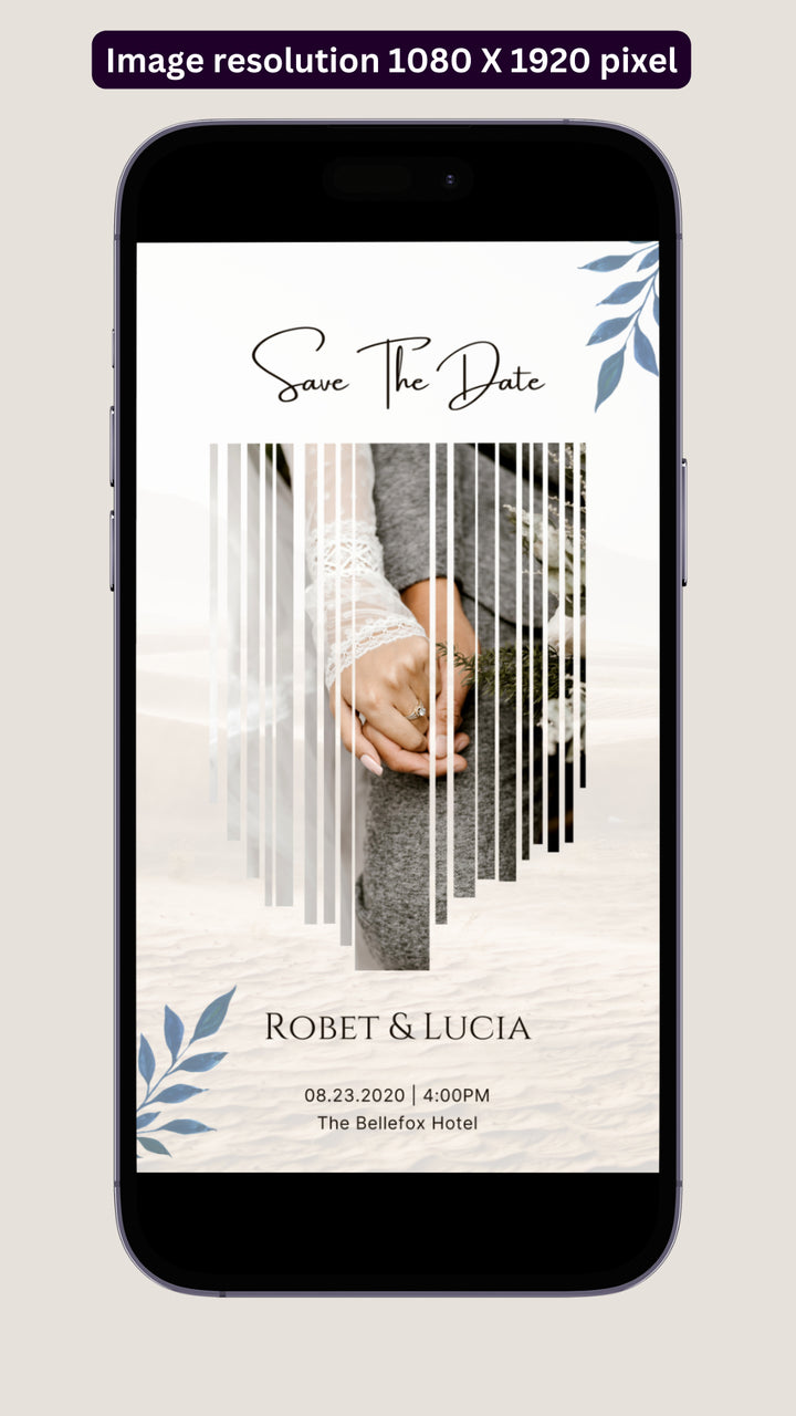 Save The Date Post - Image Personalized - creazives