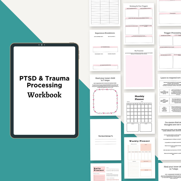 PTSD & Trauma Processing Workbook - creazives
