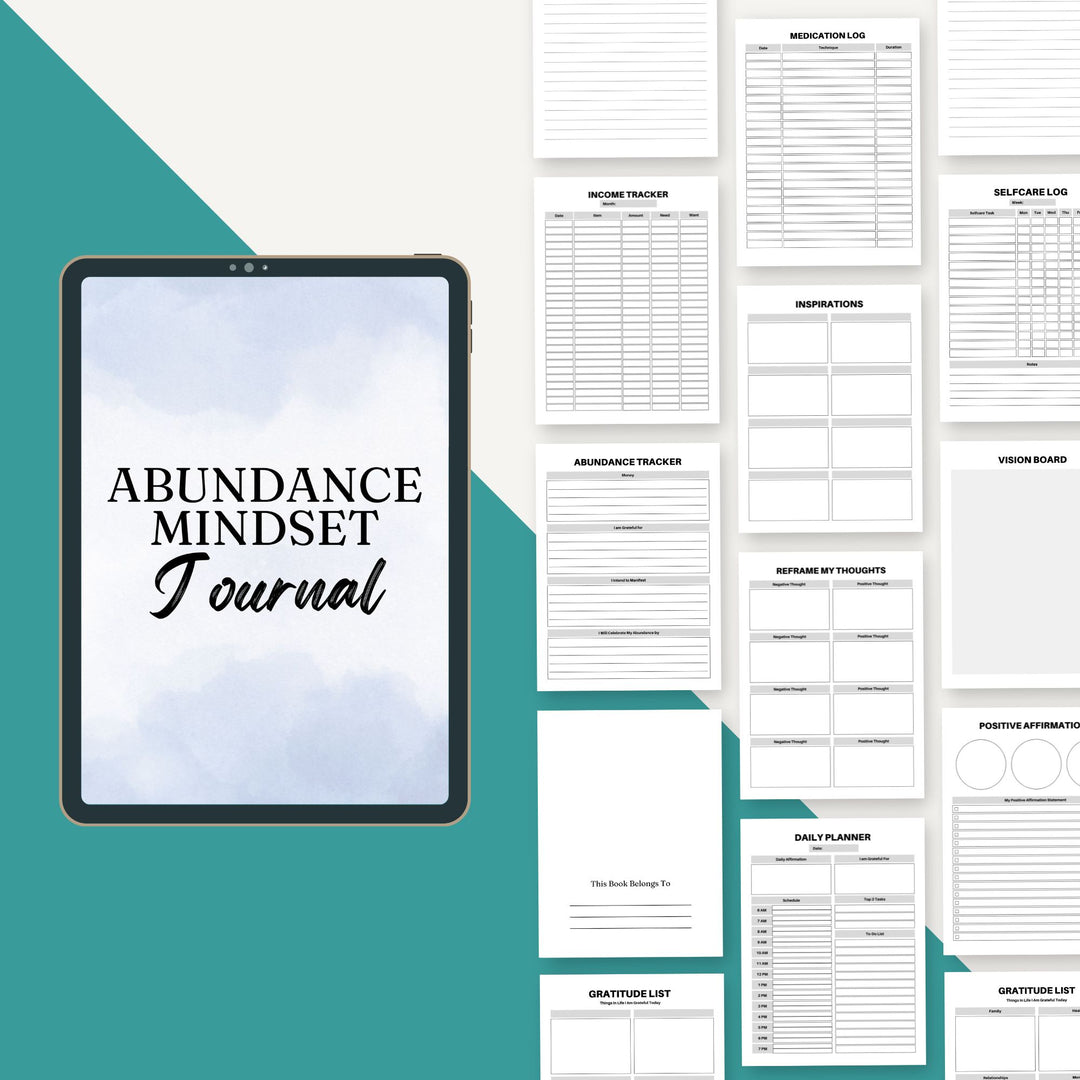 Abundance Mindset Journal - creazives