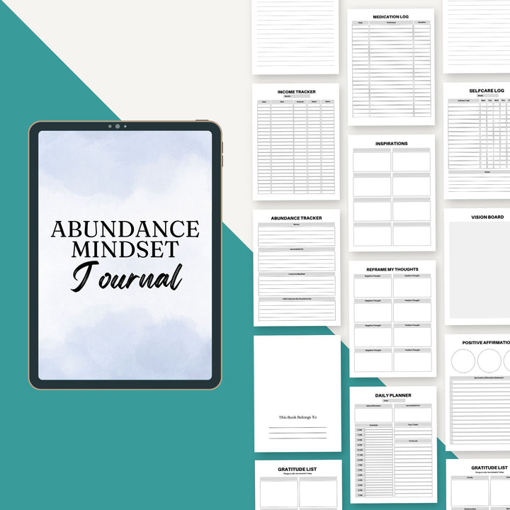 Abundance Mindset Journal - creazives