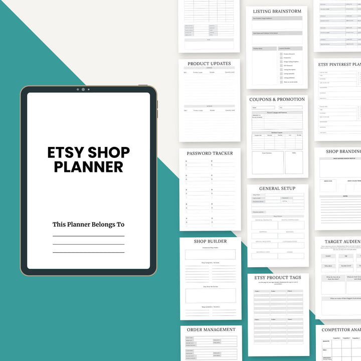 Etsy Shop Planner - creazives