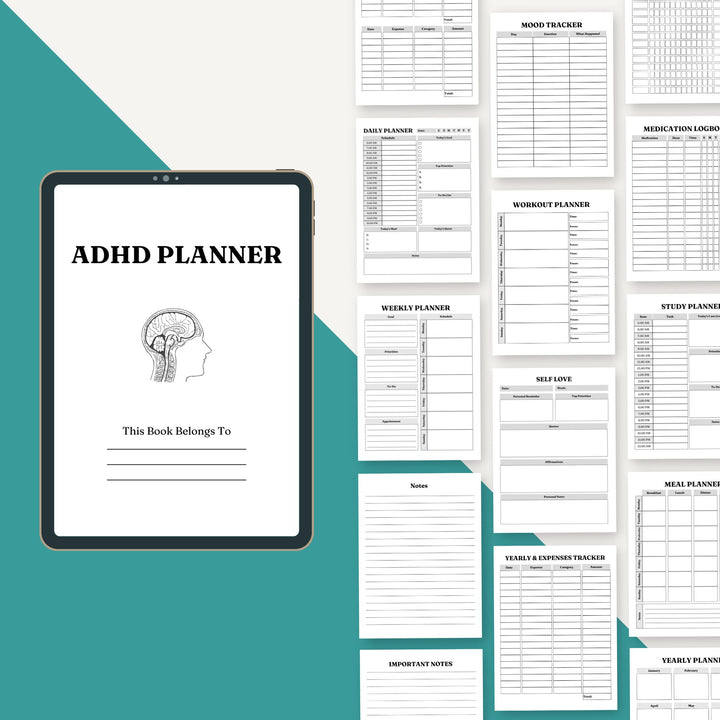 ADHD PLANNER - creazives