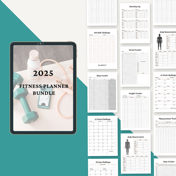 2025 FITNESS PLANNER - creazives
