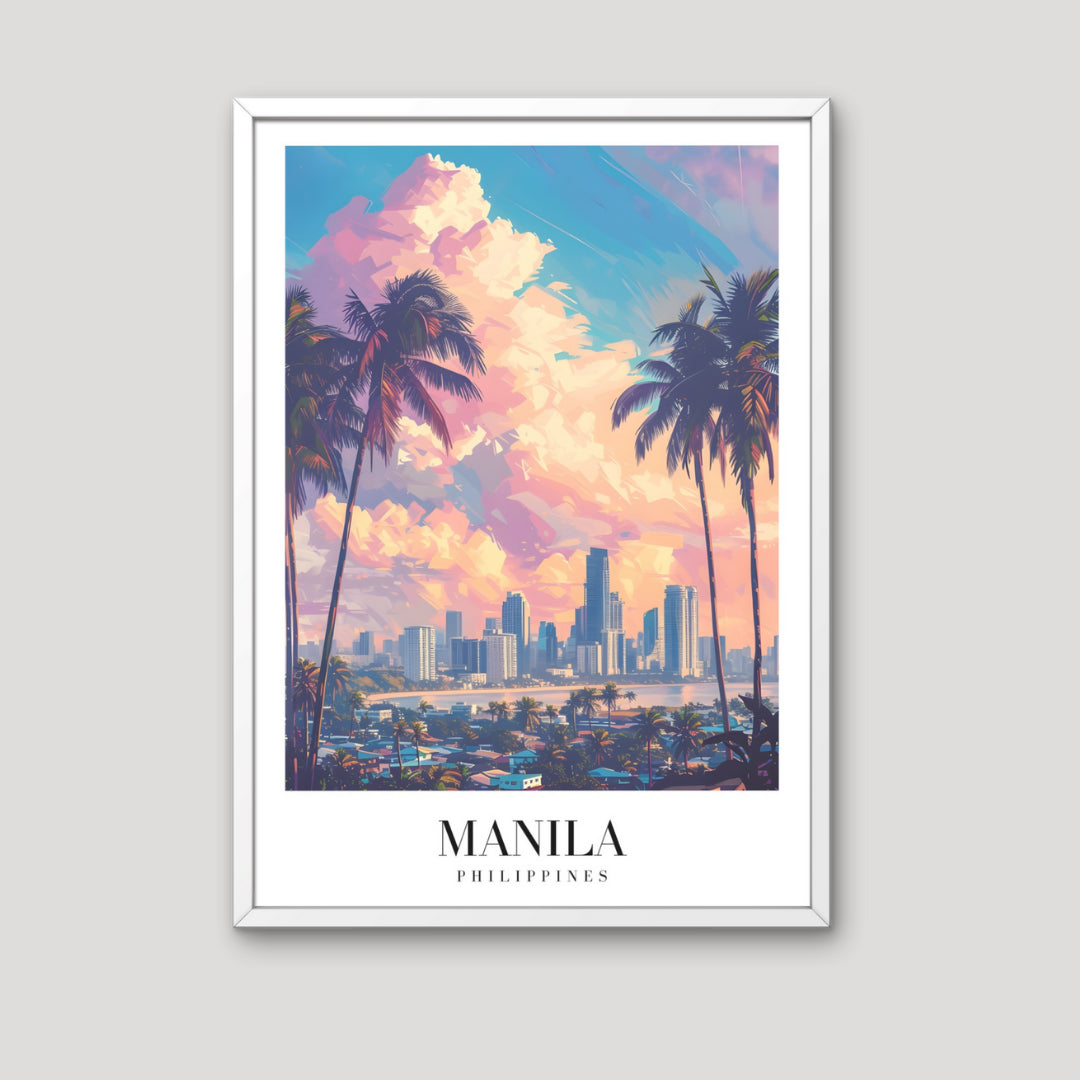 Wall Art - Cities - Manila - creazives