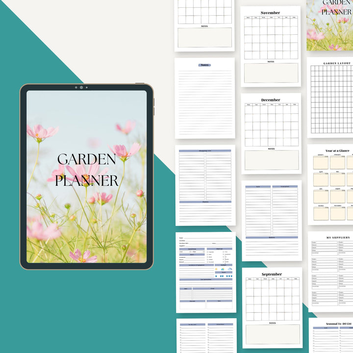Monthly Garden Planner - creazives