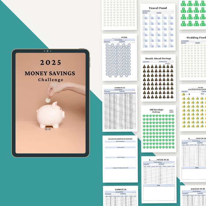 2025 MONEY SAVINGS CHALLENGE - creazives