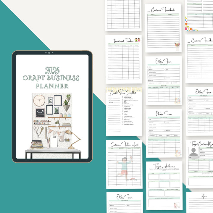 2025 CRAFT BUSINESS PLANNER - creazives