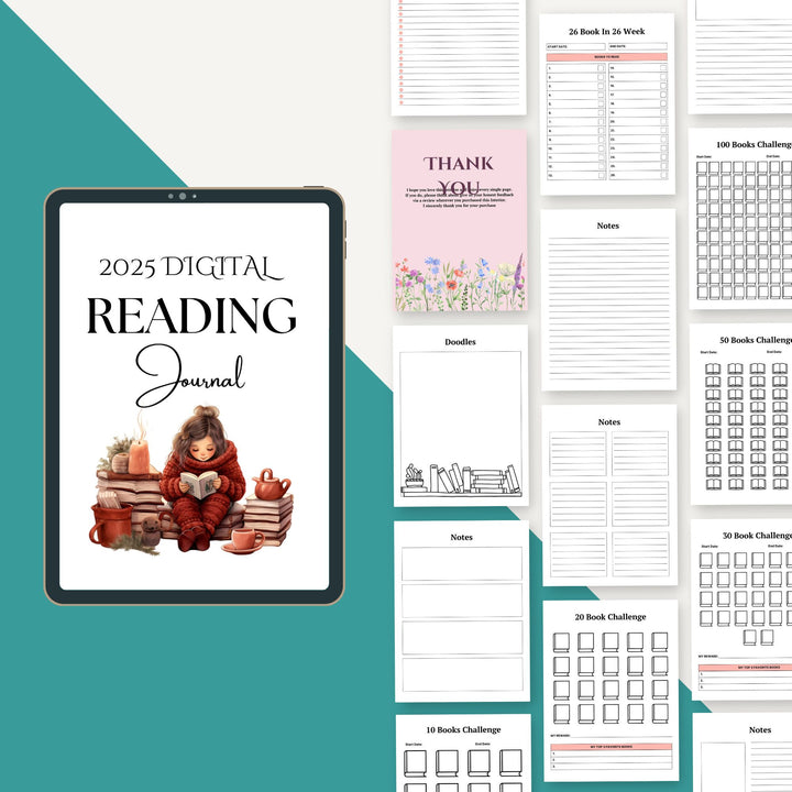 2025 DIGITAL READING JOURNAL - creazives