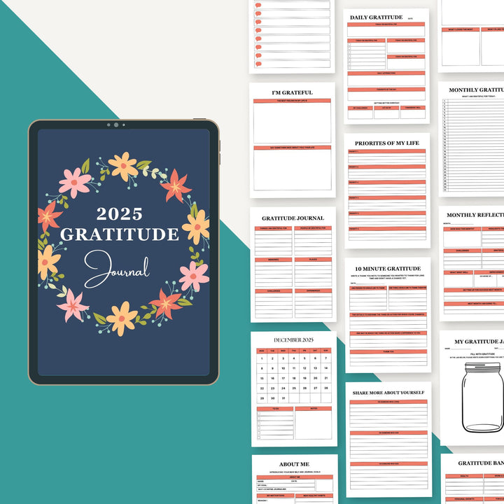 2025 GRATITUDE JOURNAL - creazives