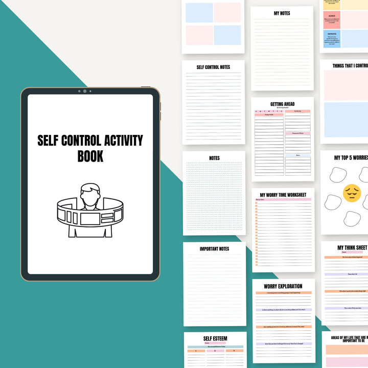 SELF CONTROL ACTIVITY BOOK - creazives