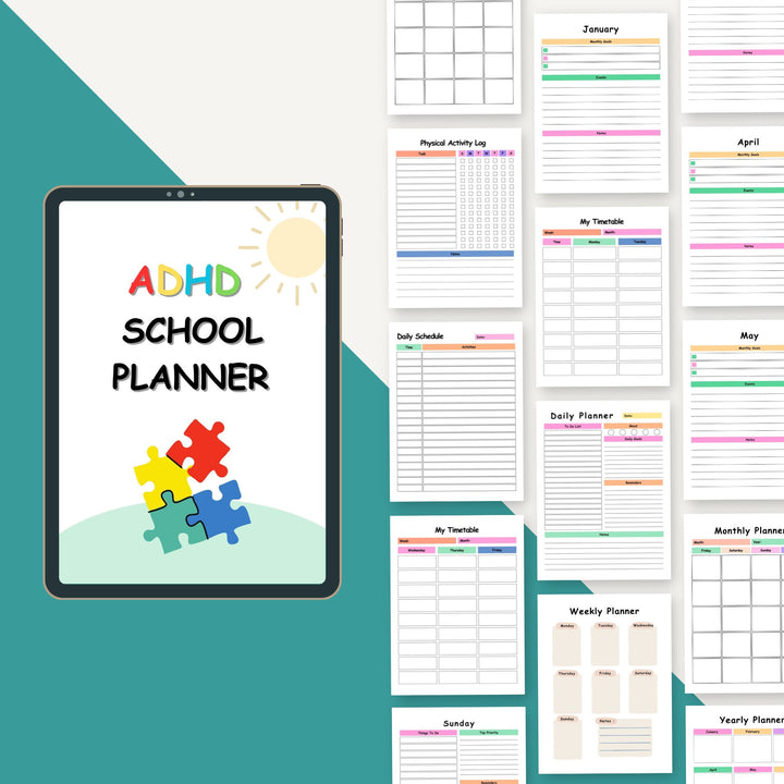 ADHD School Planner - creazives