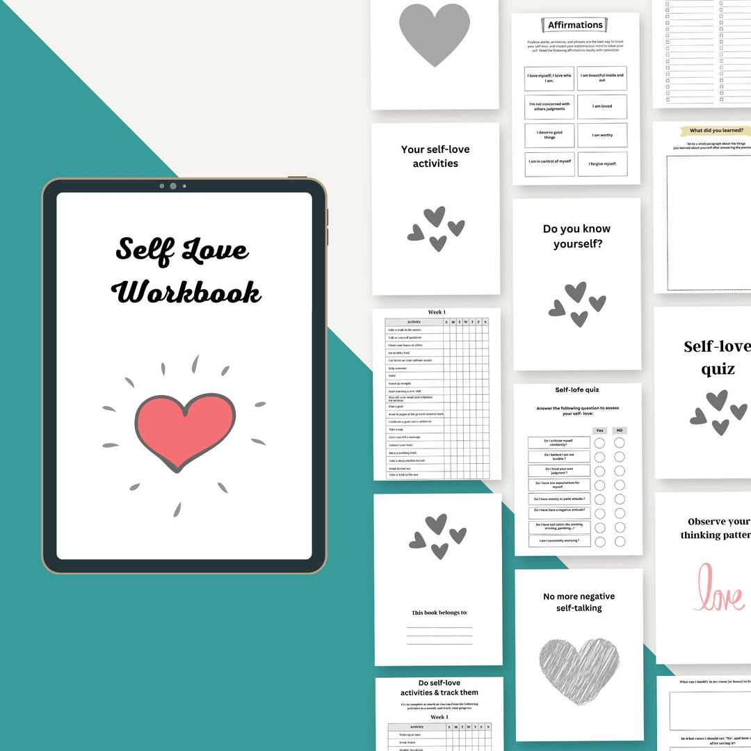 Self Love Work book - creazives