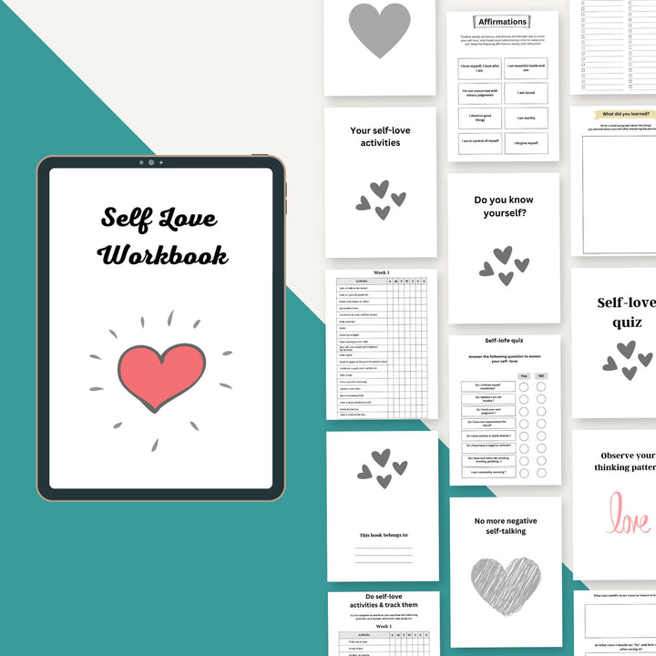 Self Love Work book - creazives
