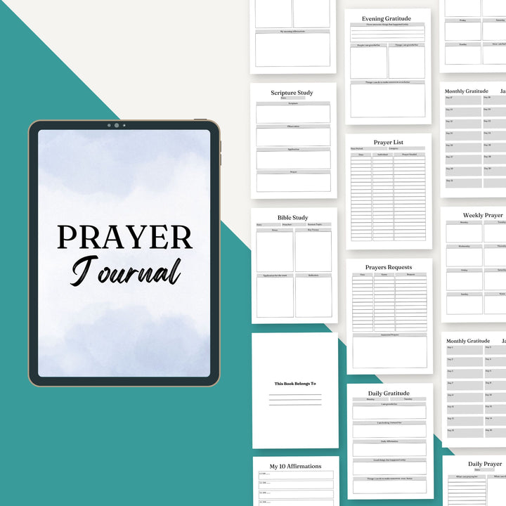 Prayer Journal Bundle - creazives