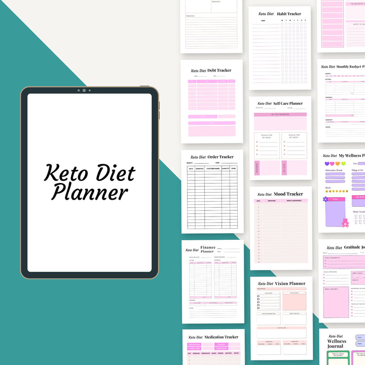 Keto Diet Planner - creazives