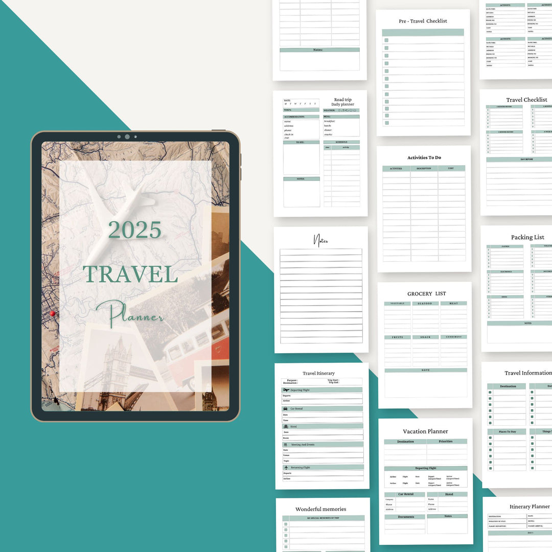 2025 TRAVEL PLANNER - creazives
