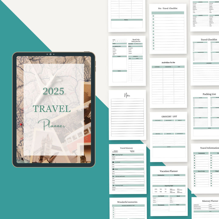 2025 TRAVEL PLANNER - creazives