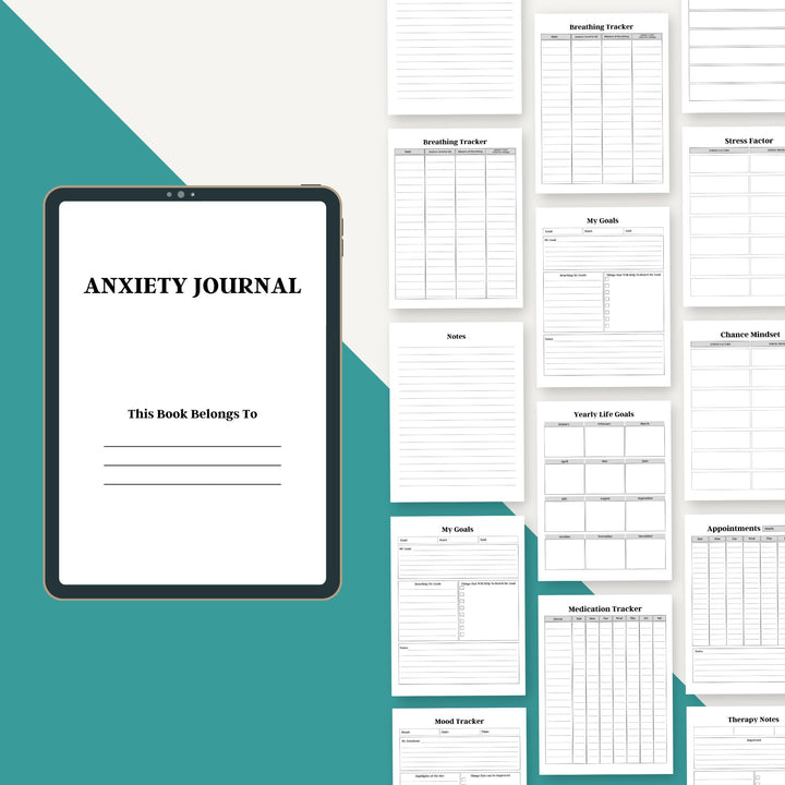 ANXIETY JOURNAL - creazives