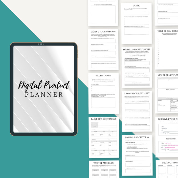 Digital Product Planner - creazives