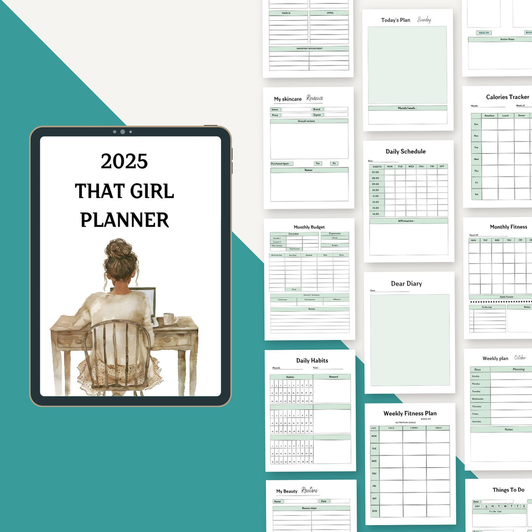 2025 THAT GIRL PLANNER - creazives