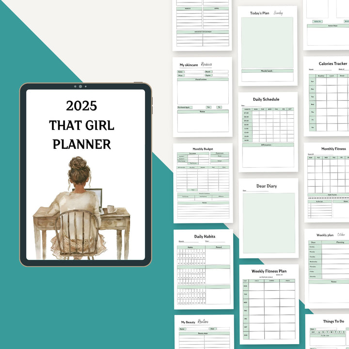 2025 THAT GIRL PLANNER - creazives