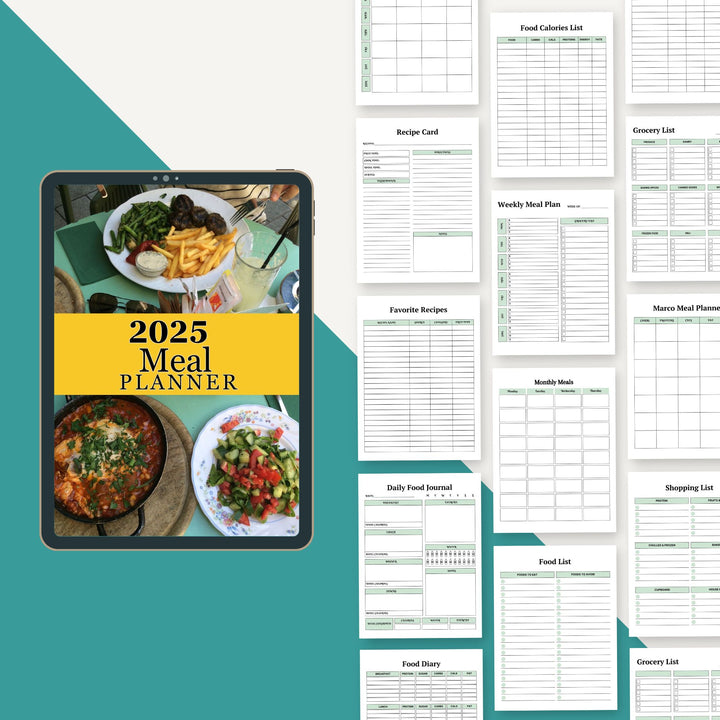 2025 MEAL PLANNER - creazives