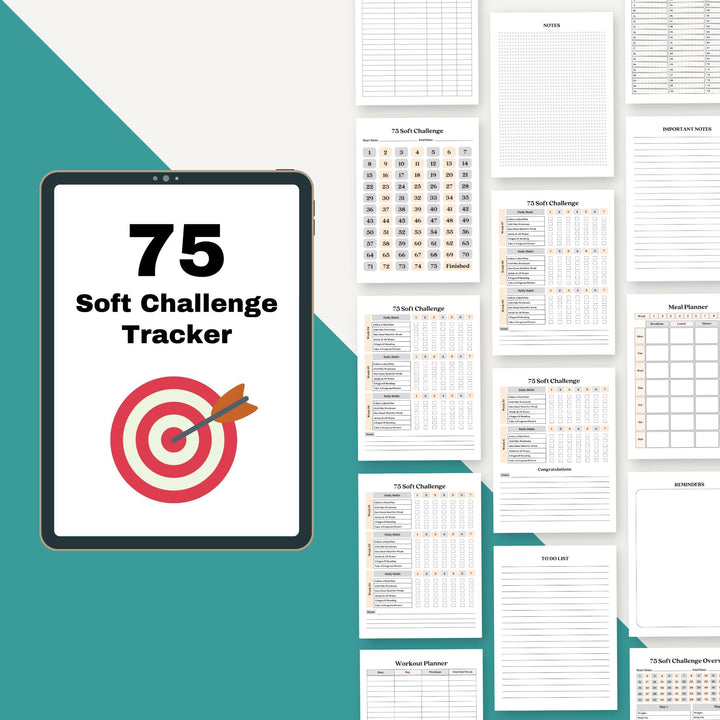 75 Soft Challenge Tracker - creazives